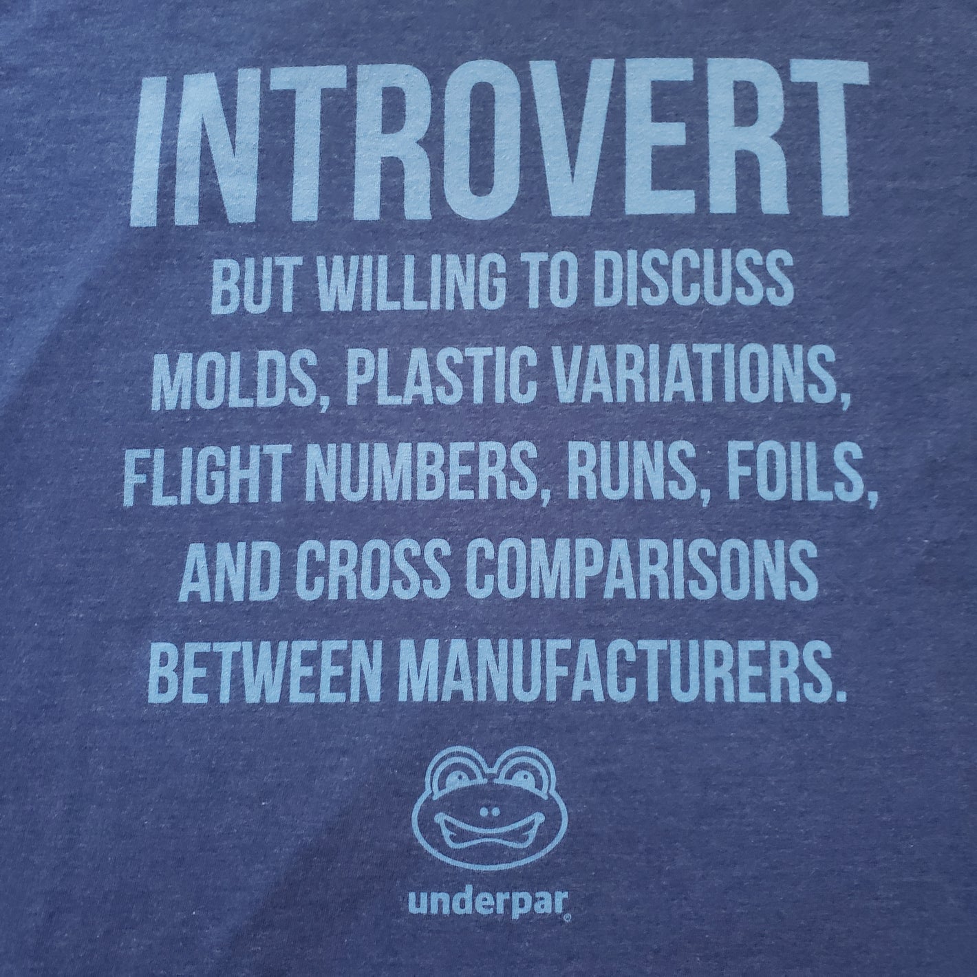 UnderPar Collection Introvert MEGA SOFT Blend T-Shirt