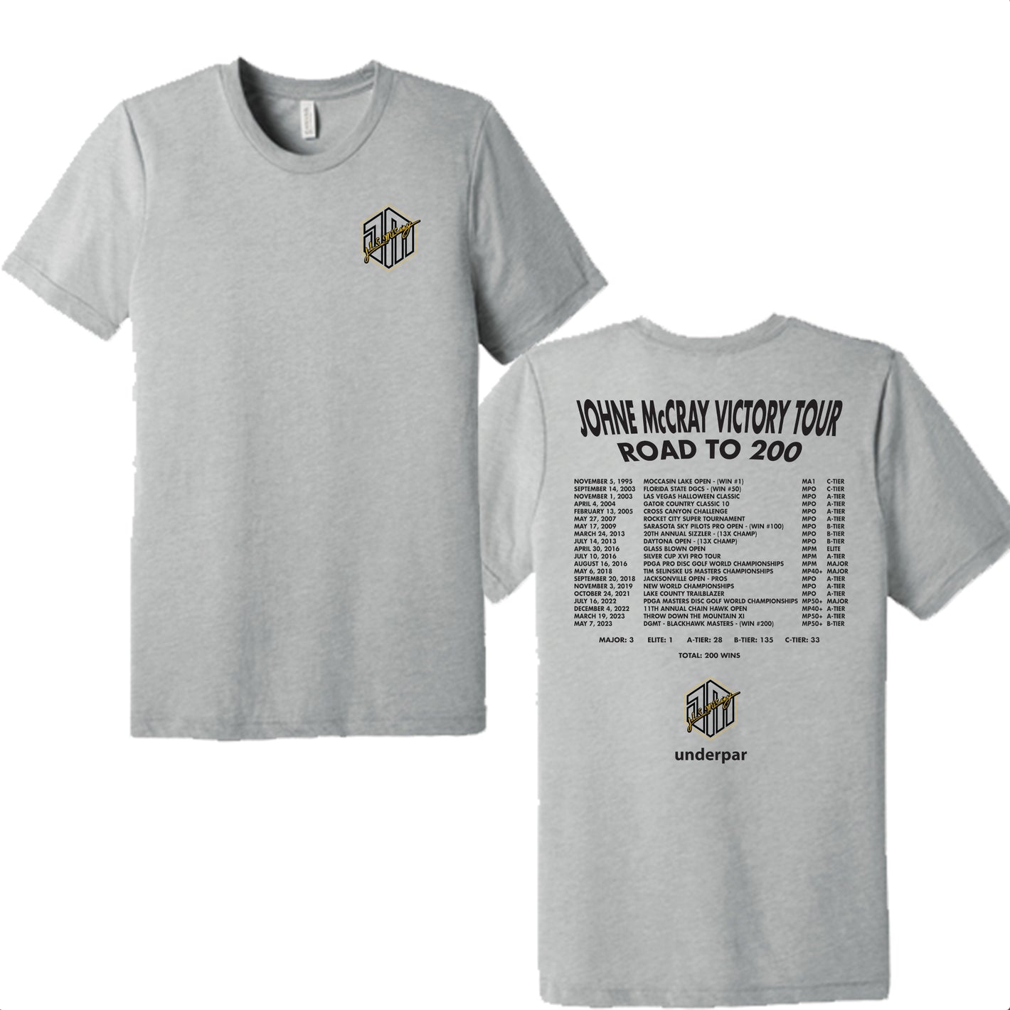 JohnE McCray Collection: Blend T-Shirt Pre-Order Road to 200