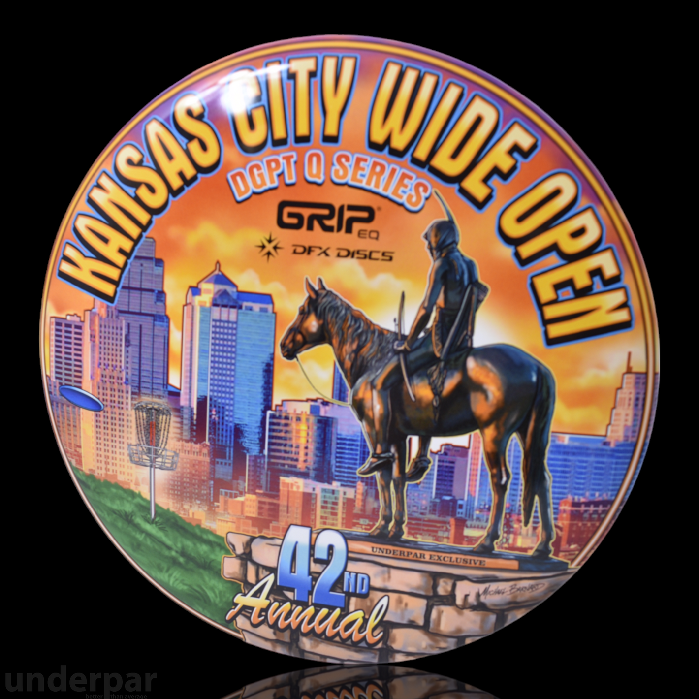 Michael Barnard 24' Kansas City Wide Open SUPER COLOR Buzzz Disc Golf Discs