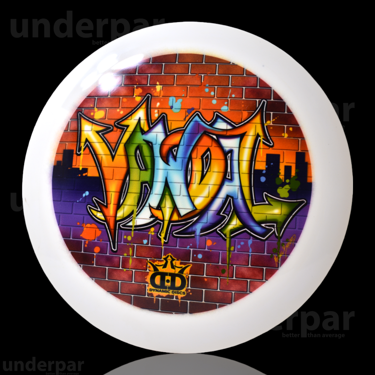 Michael Barnard Dynamic Discs Vandal Limited Edition Dyemax Disc Golf Discs