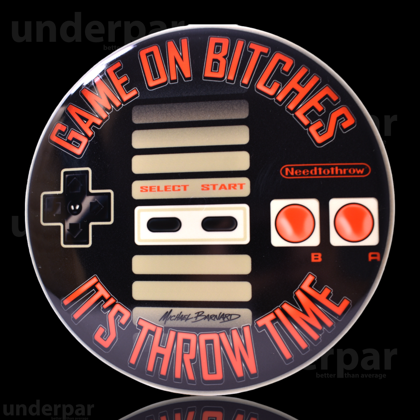 Michael Barnard 'Game On' Dyemax Westside Tournament Harp Disc Golf Discs