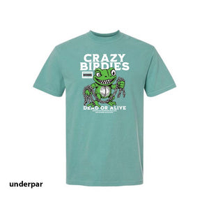 UnderPar Collection: Crazy Birdie Comfort Color Cotton T-Shirt