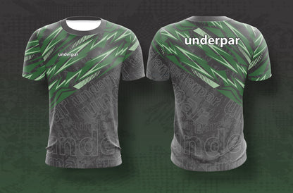 UnderPar Customs Sublimation: 'Emerald Strike'