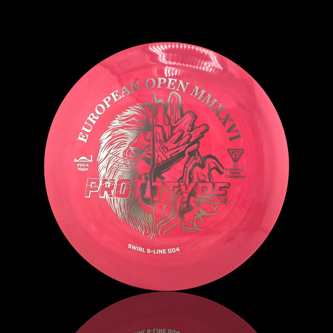 Disc Golf Discmania Swirly S-Line DD4 Prototype Disc Golf Disc