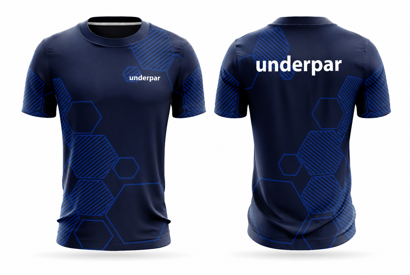 UnderPar Customs Sublimation: 'Shadow Grid'