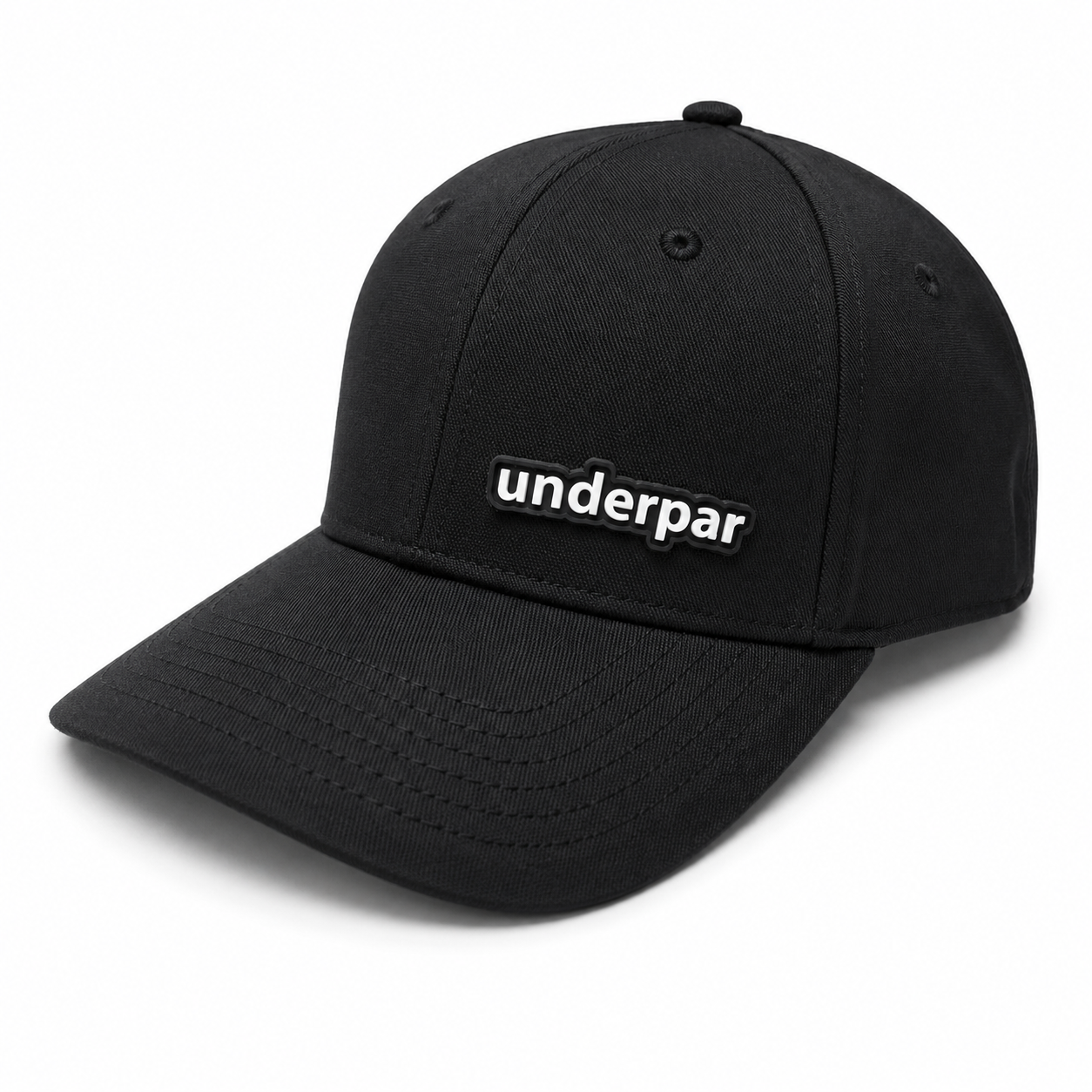 UnderPar Collection: Custom Black PVC UnderPar Hat