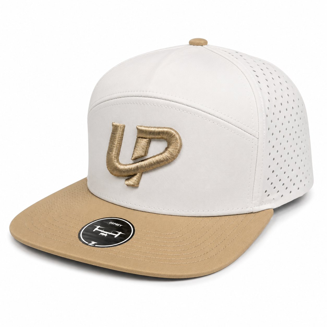 UnderPar Hat Zapped Opsrey Snapback Perforated Disc Golf Hat