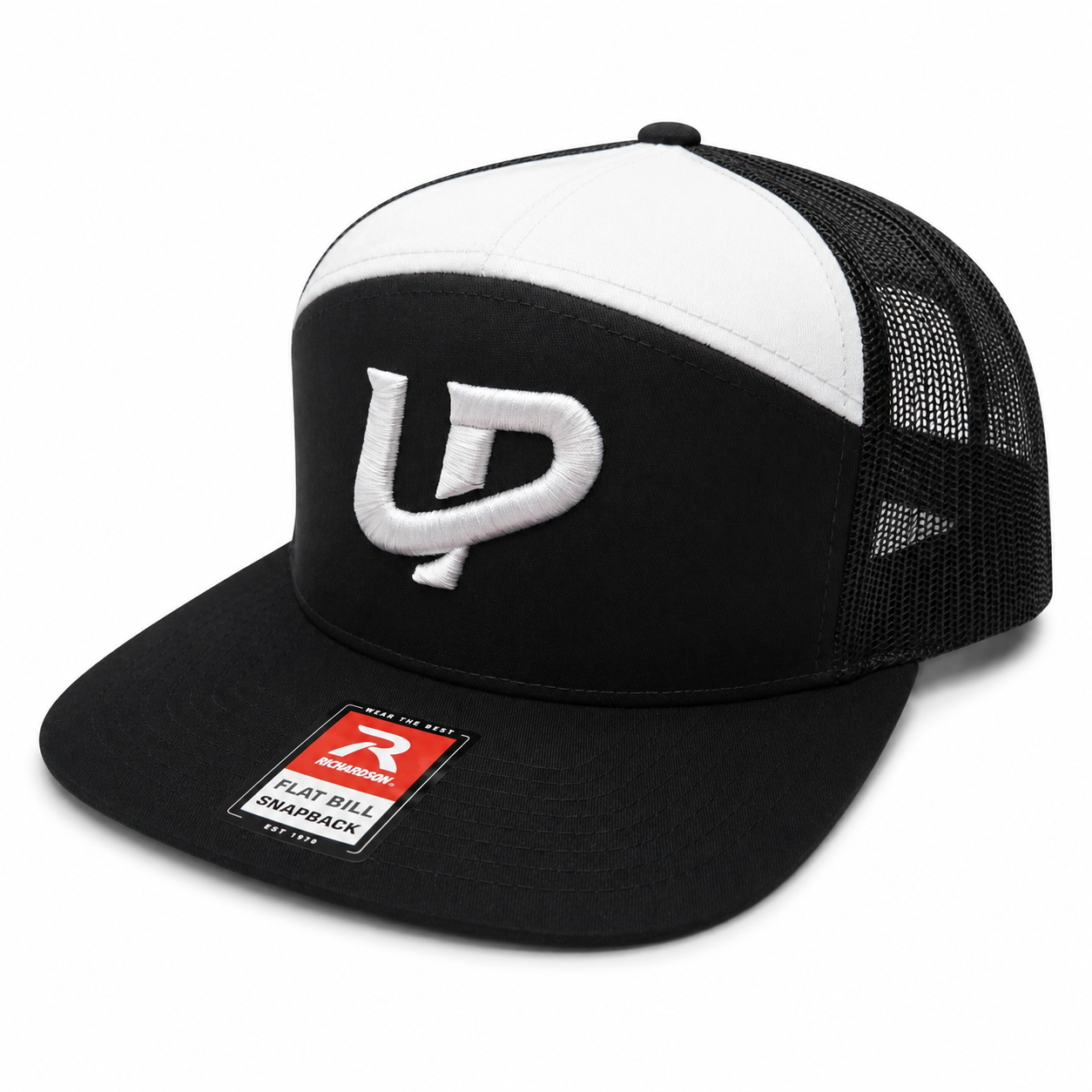 UnderPar Hat Richardson 168 Snapback Embroidered Trucker Flat Disc Golf Hat