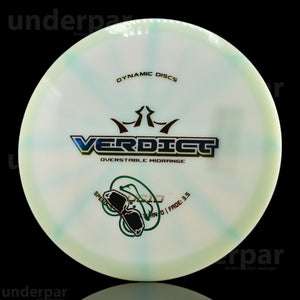 Disc Golf Dynamic Discs Lucid Verdict Disc Golf Discs