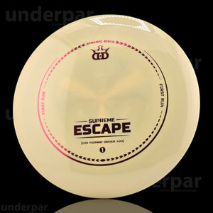 Disc Golf Dynamic Discs Supreme Escape Disc Golf Discs