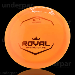 Disc Golf Vault: Latitude 64 Royal Rive Prototype Disc Golf Disc