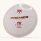 Disc Golf Discmania Q-Line FD Premier Disc Golf Discs