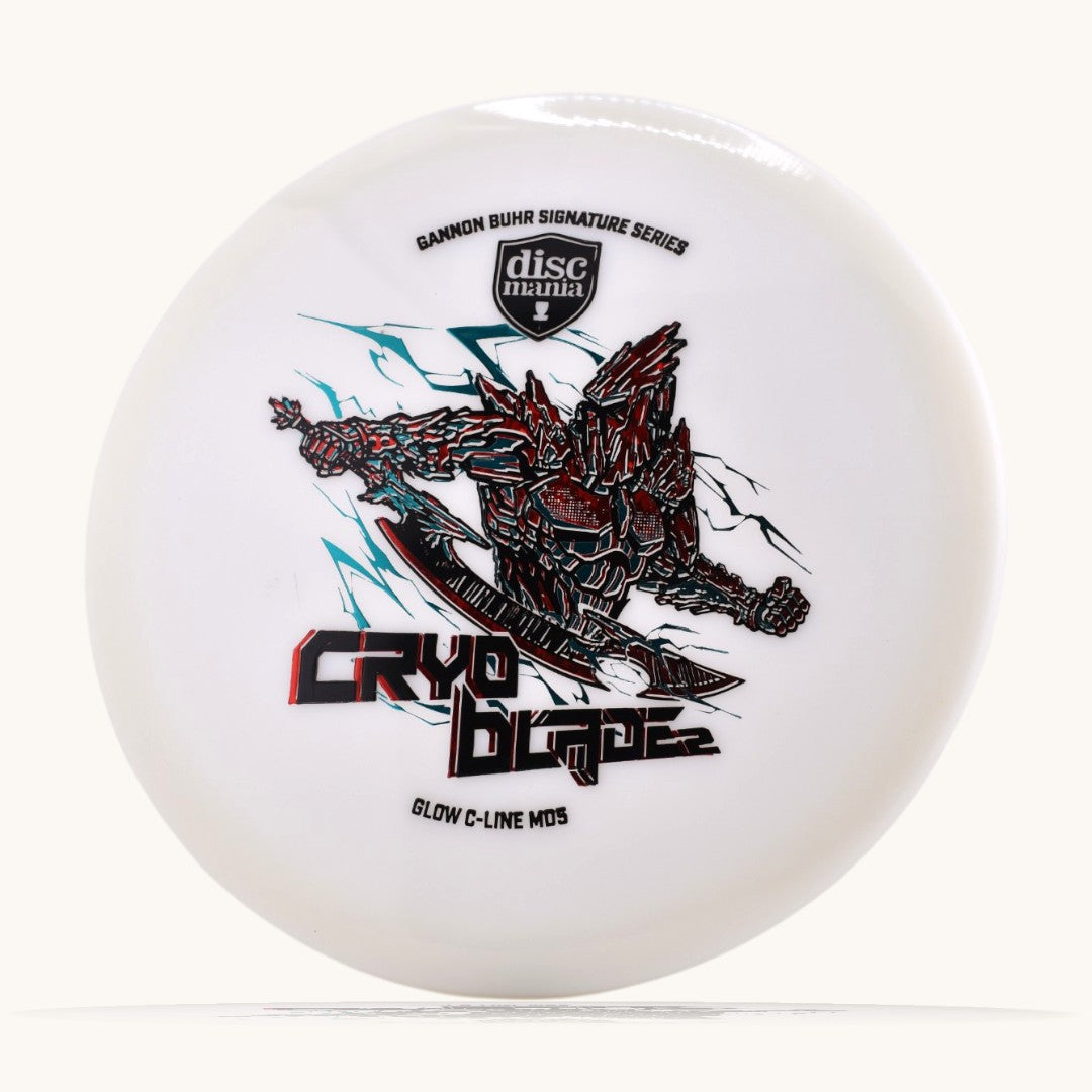 Disc Golf Discmania C-Line Glow MD5 Disc Golf Discs Cryo Blade 2