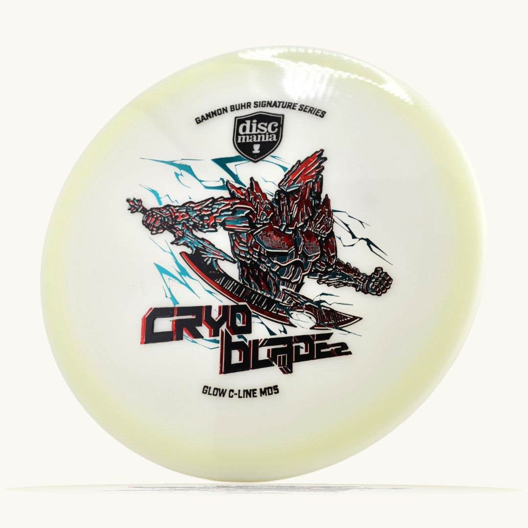 Disc Golf Discmania C-Line Glow MD5 Disc Golf Discs Cryo Blade 2