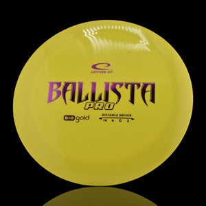 Disc Golf Latitude 64 Bio Gold Ballista Pro Disc Golf Disc