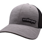 UnderPar Collection: Custom Black/Grey Trucker PVC Snapback UnderPar Hat