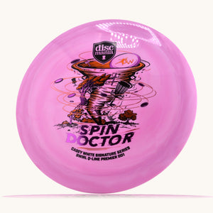 Disc Golf Discmania Q-Line Swirl DD1 Premier Disc Golf Discs Spin Doctor