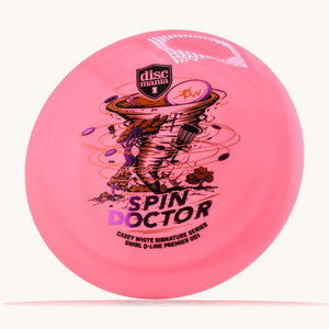 Disc Golf Discmania Q-Line Swirl DD1 Premier Disc Golf Discs Spin Doctor