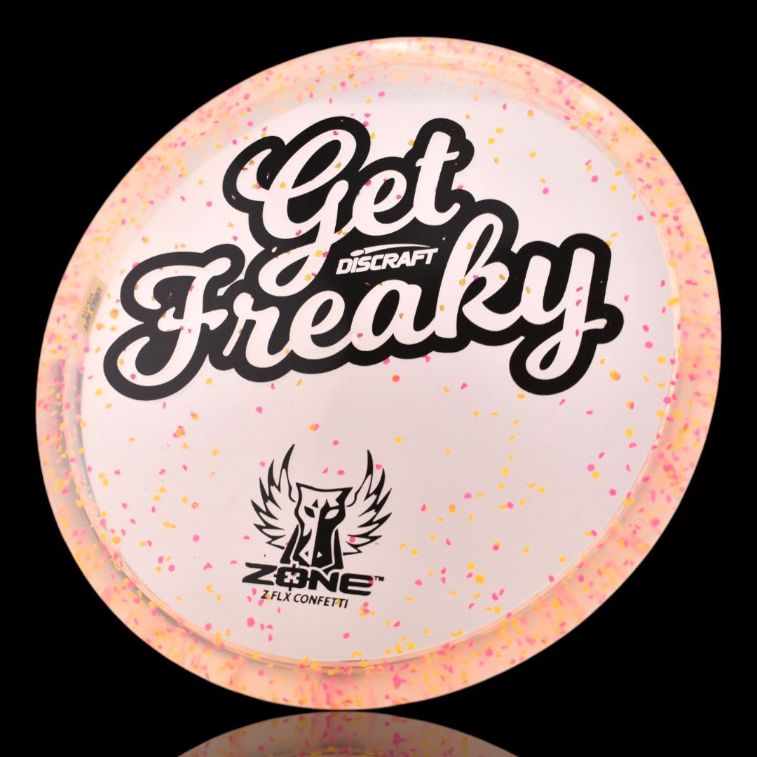 Disc Golf Vault: Discraft Get Freaky Zone Confetti Disc Golf Disc