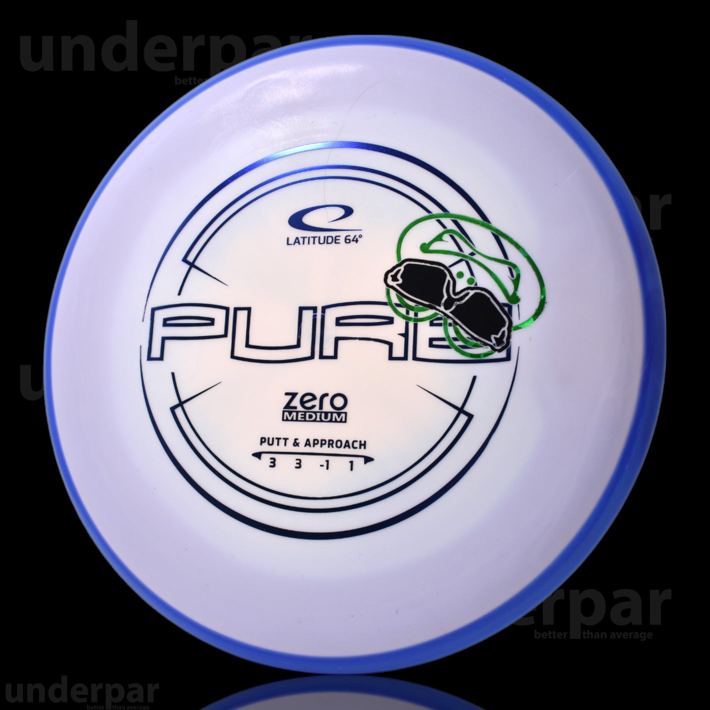 Latitude 64 Zero Medium Orbit Pure Disc Golf Discs