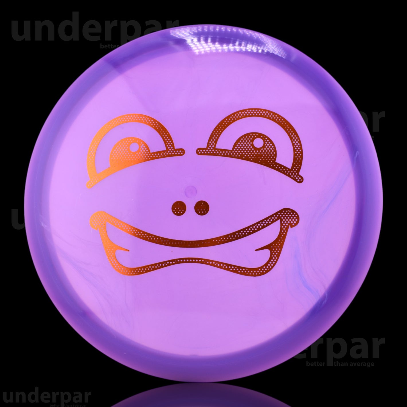 UnderPar Collection: Dynamic Discs Lucid Emac Truth Disc Golf Disc (Frog Smile)