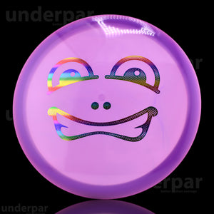 UnderPar Collection: Dynamic Discs Lucid Emac Truth Disc Golf Disc (Frog Smile)