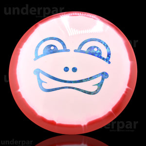 UnderPar Collection: Dynamic Discs Fuzion Orbit Emac Truth Disc Golf Disc (Frog Smile)