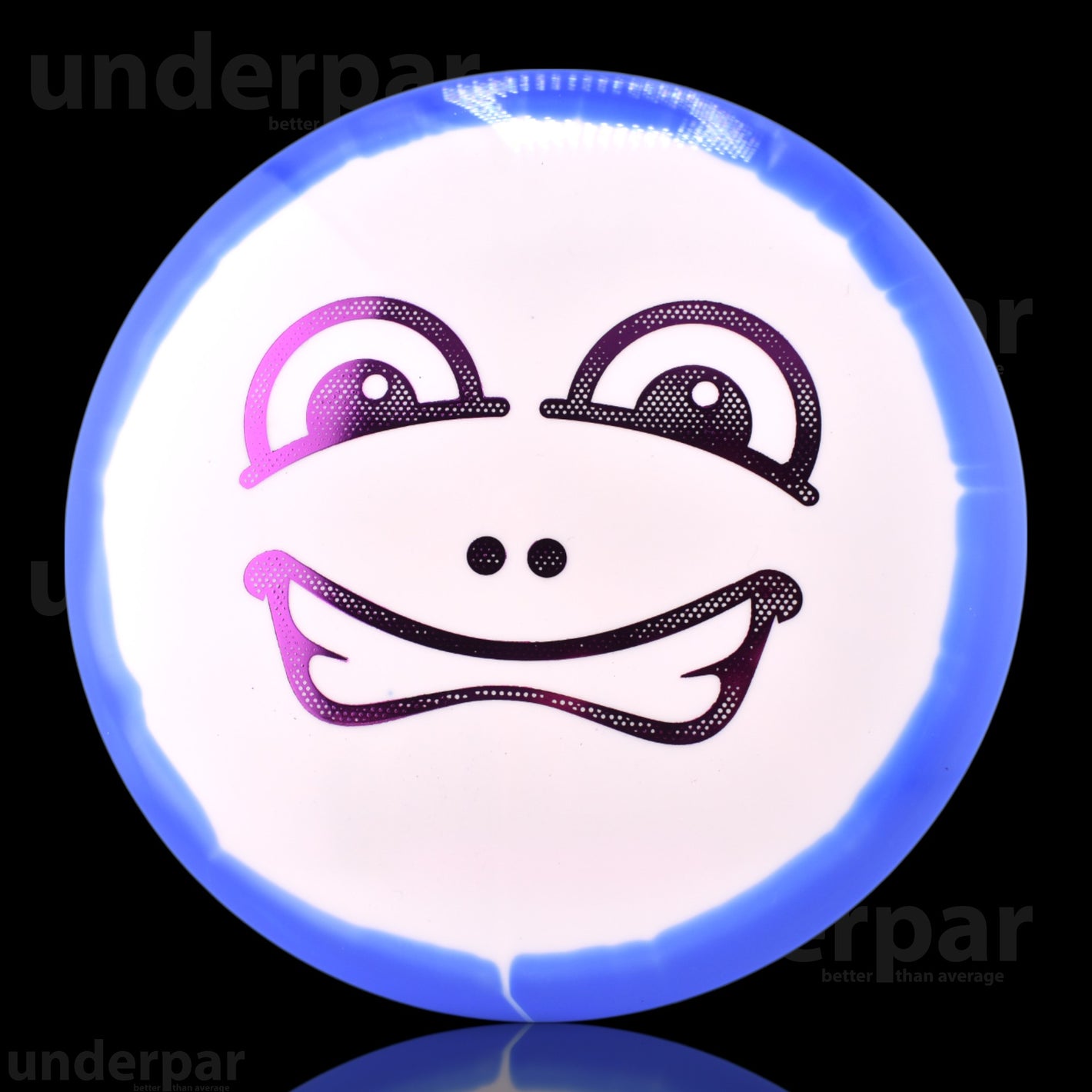 UnderPar Collection: Westside Discs Tournament Orbit Pine Disc Golf Disc (Frog Smile)