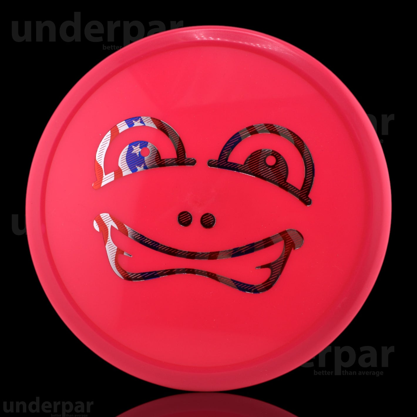 UnderPar Collection: Innova R-Pro Pig Disc Golf Disc (Frog Smile)