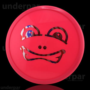 UnderPar Collection: Innova R-Pro Pig Disc Golf Disc (Frog Smile)