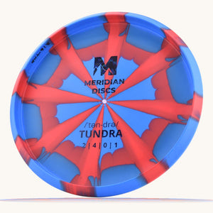 Meridian Marbled Graphite Tundra Disc Golf Disc