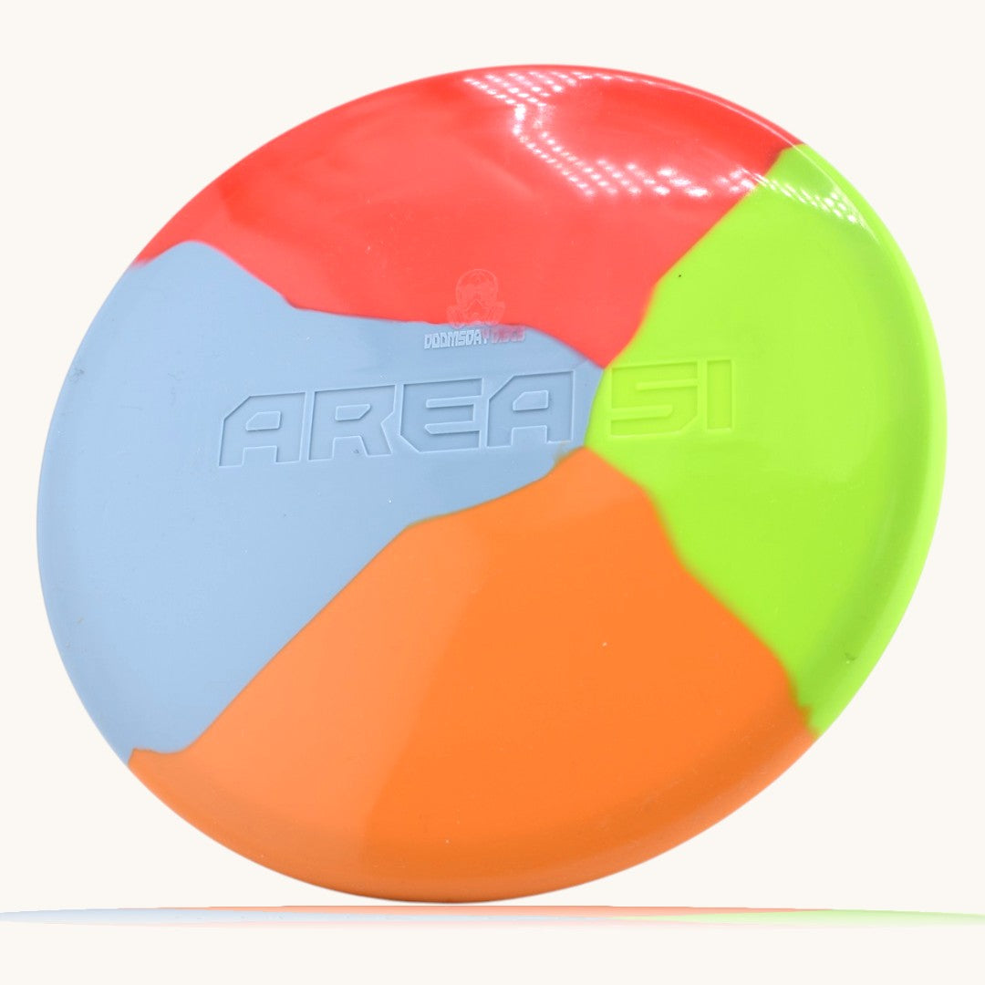 Doomsday Area 51 Bologna Multi Color Disc Golf Disc