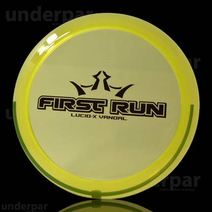 Scott's Vault: Dynamic Discs 1st Run Lucid X Vandal Dyemax Disc Golf Discs