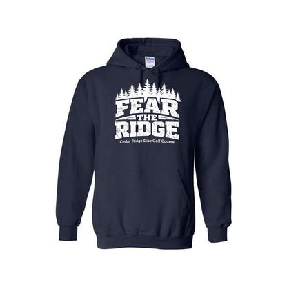 UnderPar Collection: Cedar Ridge 'Fear the Ridge' Disc Golf Pullover Hoodie