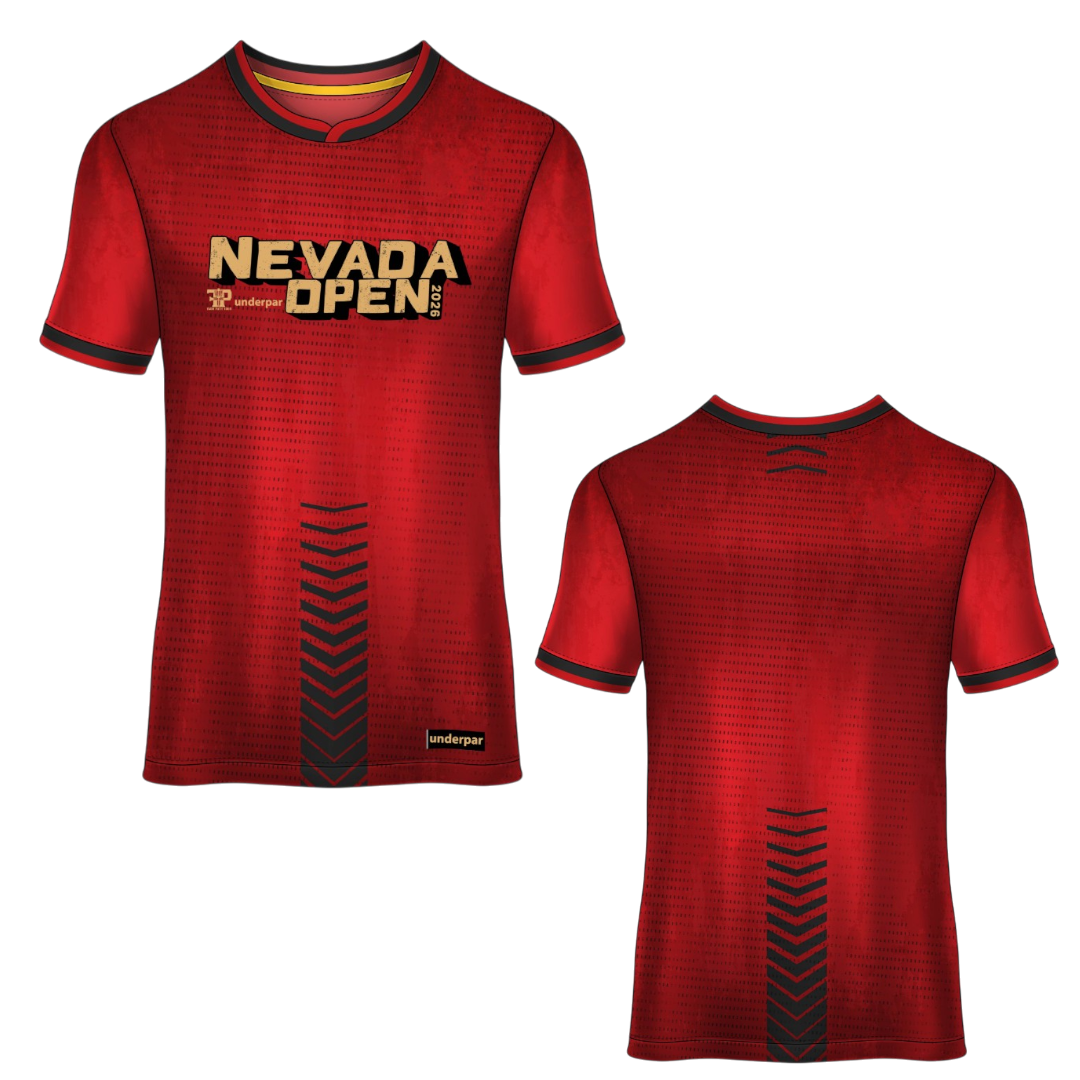 2026 Nevada Open Full Color Sublimation Poly-Mesh Jersey