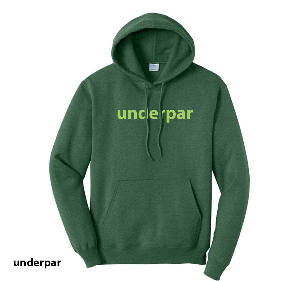 UnderPar Collection: UnderPar Fleece Pullover Hoodie