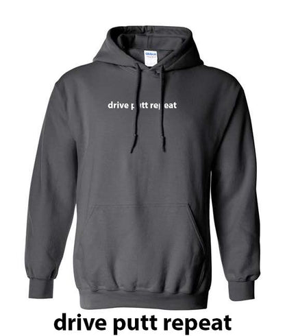 UnderPar Custom: Drive Putt Repeat Soft Cotton Hoodie