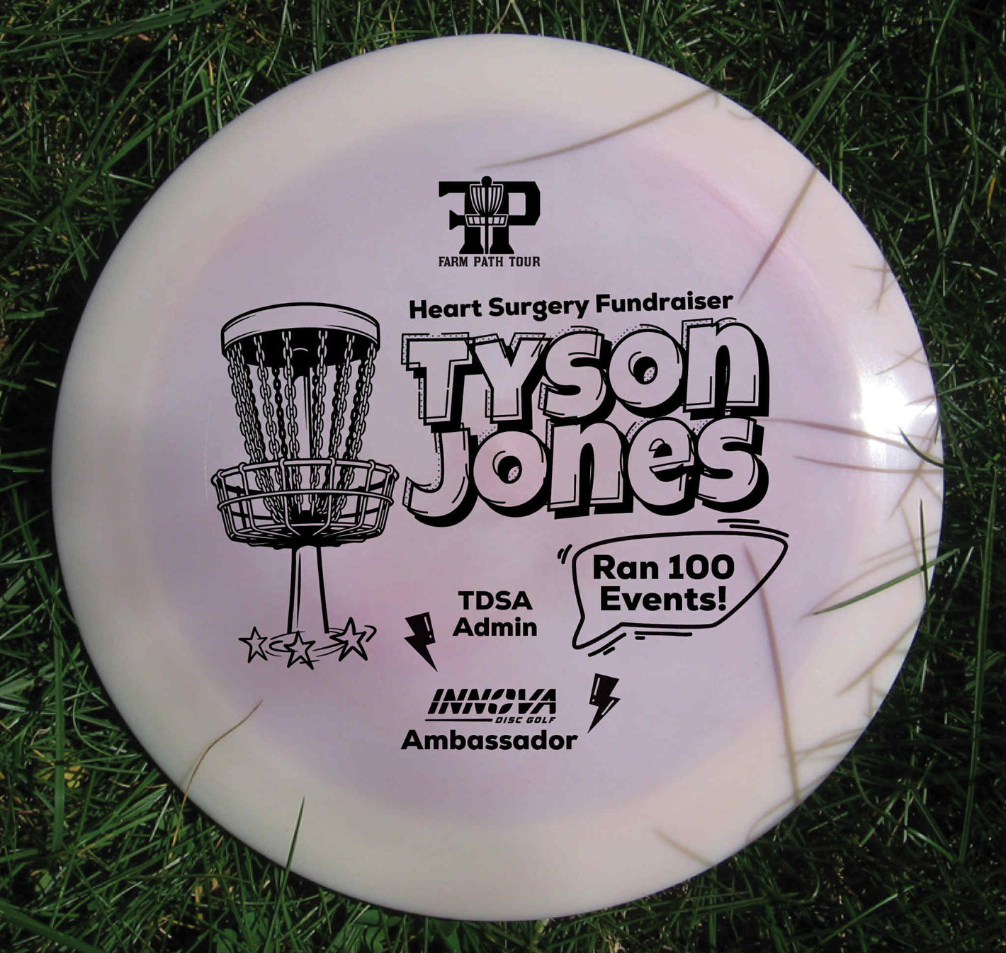 Farm Path - Tyson Jones Innova Fundraiser Discs