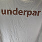 UnderPar 100% Polyester Dry Fit T-Shirt ' Chocolate'