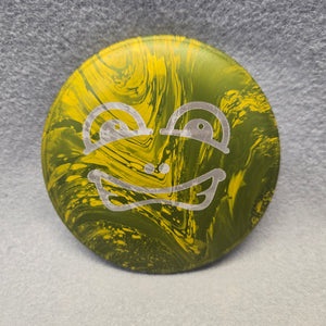 Disc Golf UnderPar Aluminum Metal Mini Marker