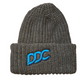 DDC 12" Chunky Knit Cuffed Beanie