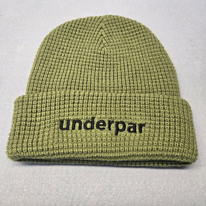 UnderPar Collection: Waffle Winter Disc Golf Beanie