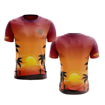 JohnE McCray Collection: JohnE McCray Polyester/Spandex Blend Sublimation T-Shirt Florida Style