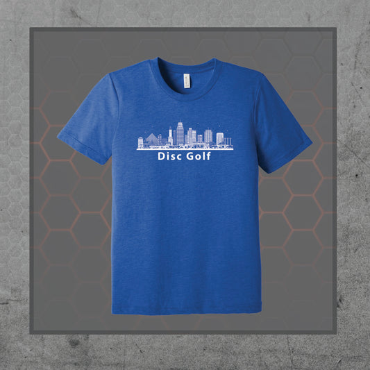 Kansas City Collection: Skyline Tri-Blend Short Sleeve T-Shirt